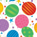 Festive Balloons Stock Design Tissue Paper (B)